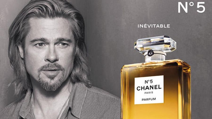 Brad Pitt y el Chanel número 5