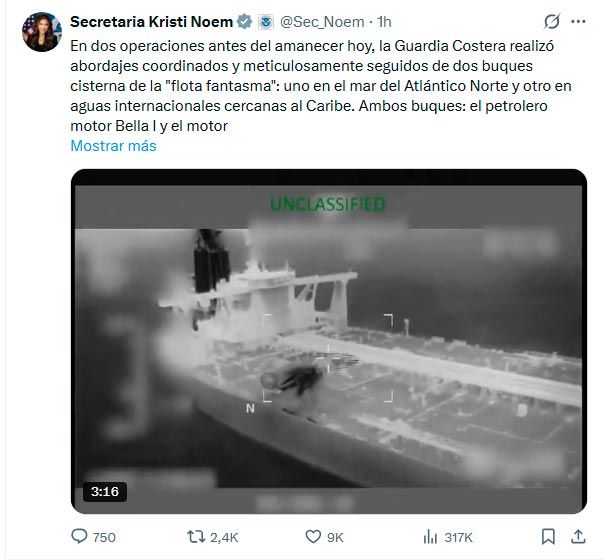 Conflicto Petróleo EEUU Venezuela 07012026