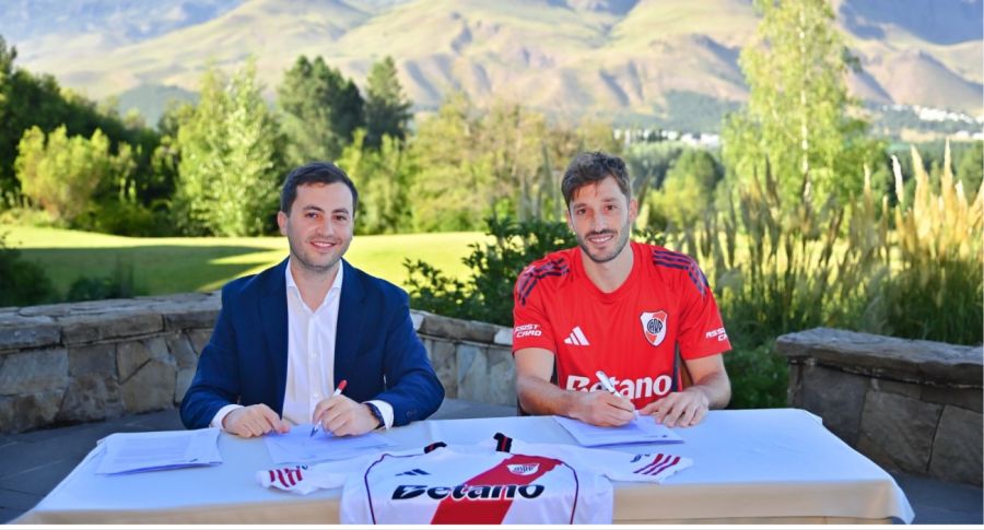 Di carlo y Matías Viña