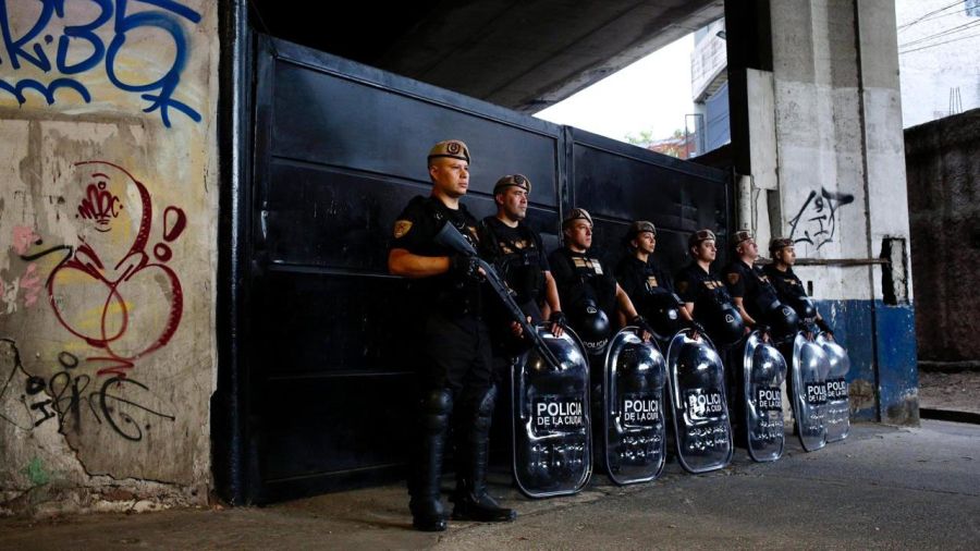 Espacio desalojado por GCBA