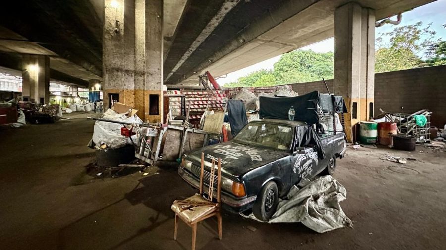 Espacio desalojado por GCBA