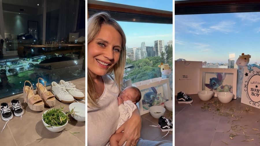 Rocío Marengo y su hijo Isidro