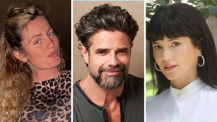 Sarah Borrell, Luciano Castro y Griselda Siciliani