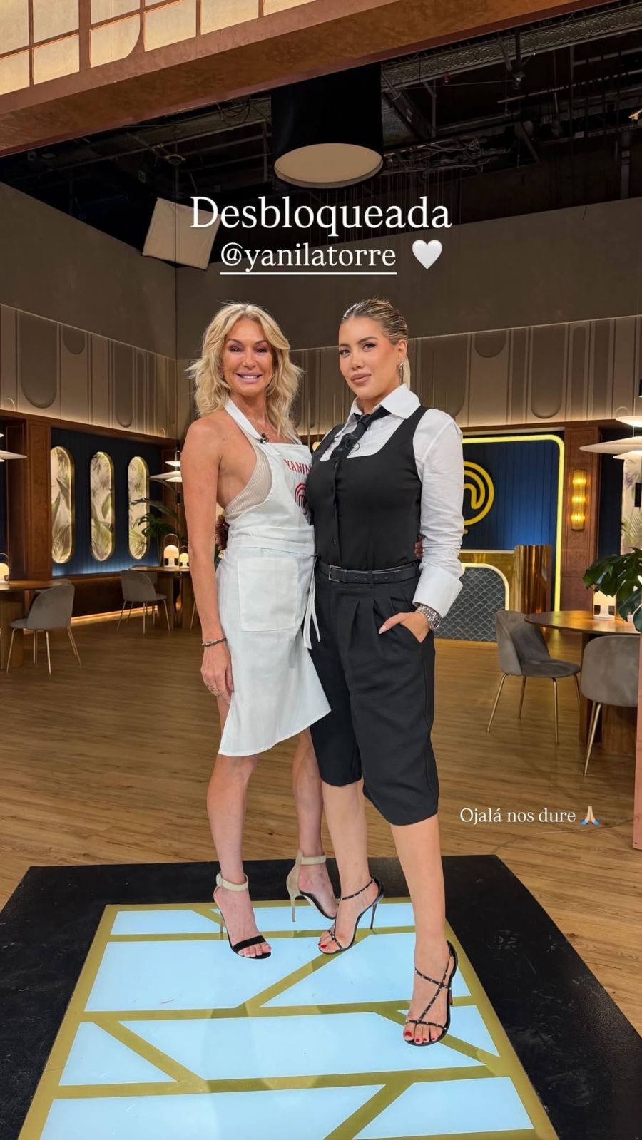 Wanda Nara desbloqueó a Yanina Latorre de Instagram