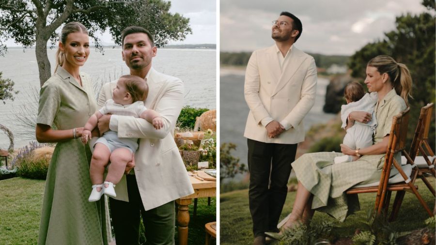 Así fue el bautismo de Alessandro