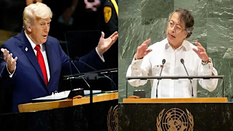 Donald Trump y Gustavo Petro 20260107