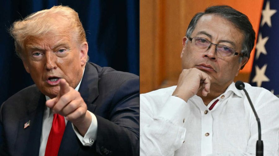 Donald Trump y Gustavo Petro 20260107