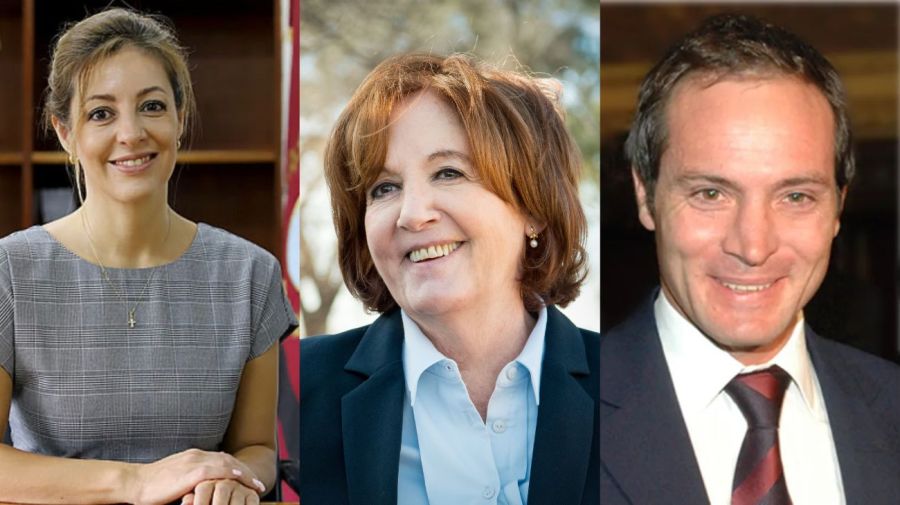 La salteña Flavia Royón, la cordobesa Alejandra Vigo y el correntino Mauricio “Camau” Espínola