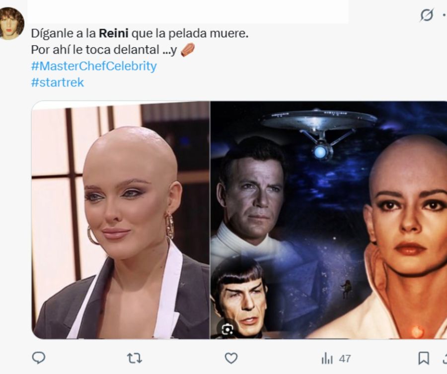 Los memes del nuevo look de La Reini