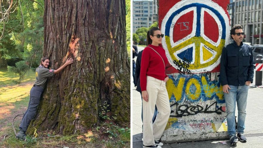 Lucía Pedraza y Nacho Viale