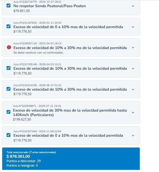 Multas Eugenia Rolón