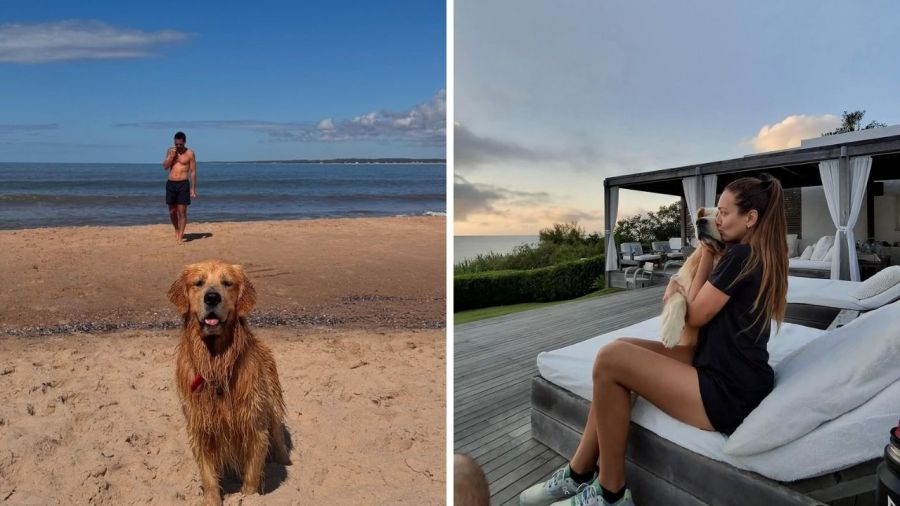 Nacho Viale y su novia, Lucía Pedraza