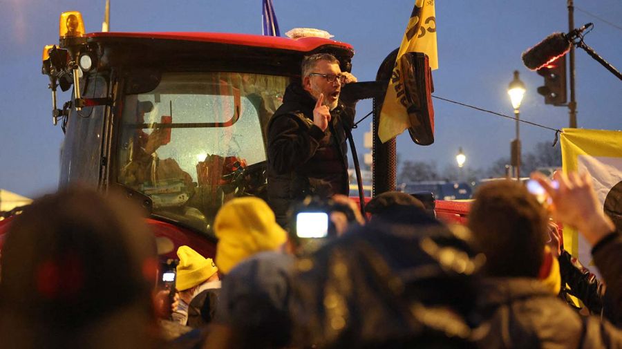 Protesta Agrícola en Francia 08012026
