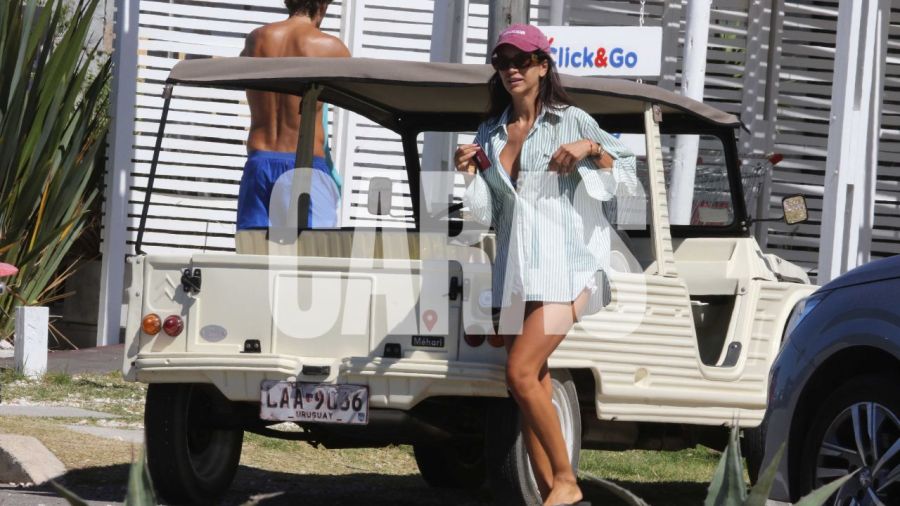 Zaira Nara en Punta del Este