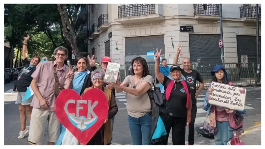 Adrián Cherasco acompaña Cristina Kirchner