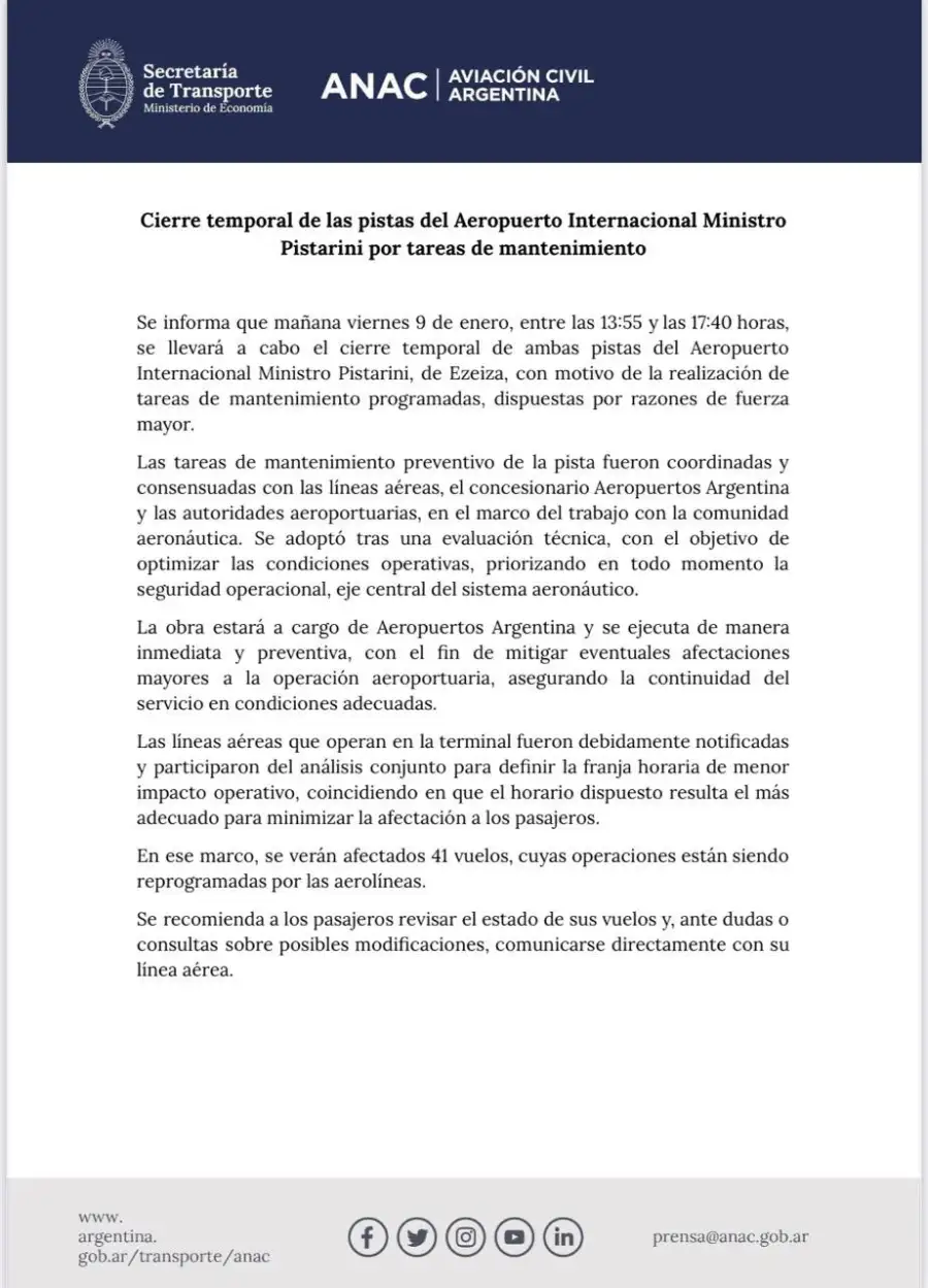 cancelacion de vuelos