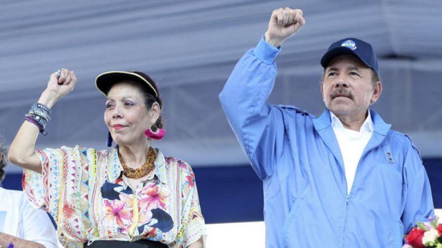Daniel Ortega y Rosario Murillo