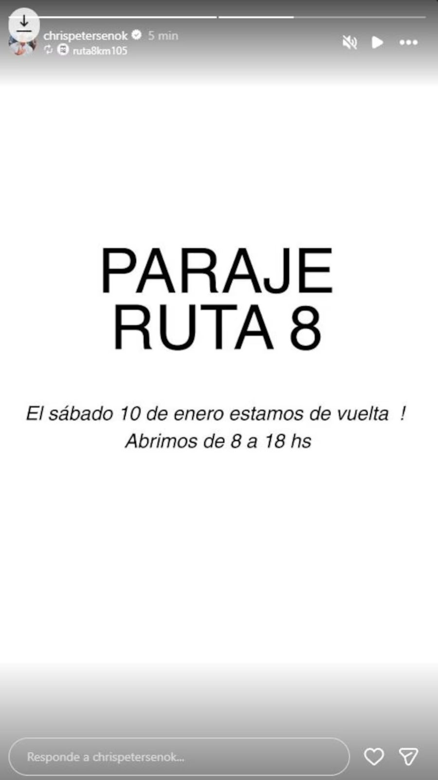 El anuncio de Christian Petersen tras haber sido dado de alta