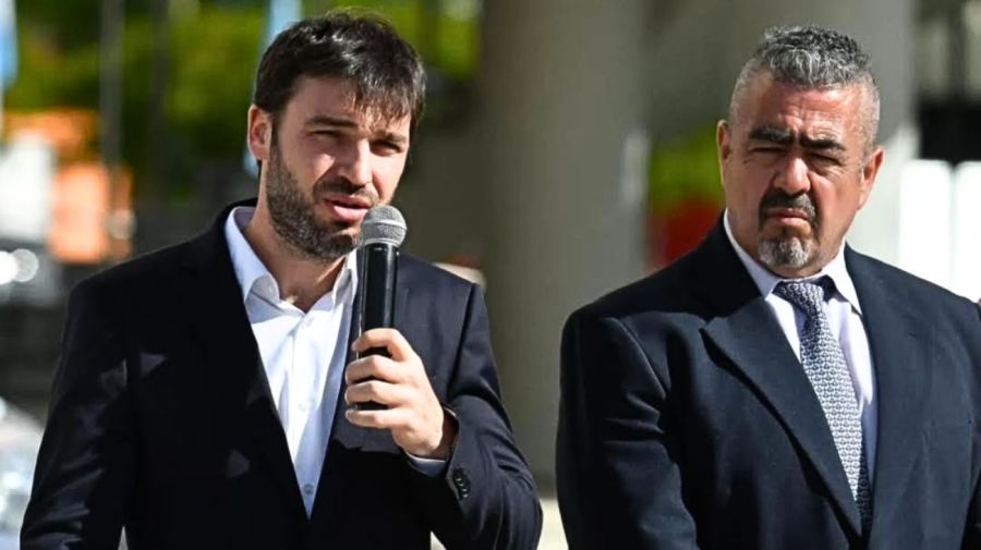 El Gobernador y el ministro de Seguridad de Chubut