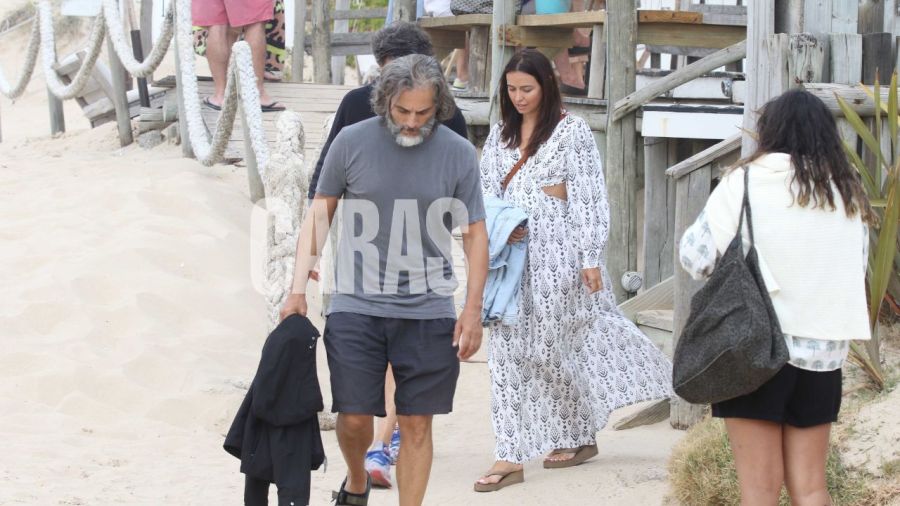 Joaquín Furriel y su nueva novia en Punta del Este