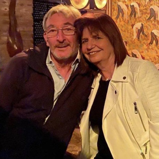 Patricia Bullrich y Guillermo Yanco