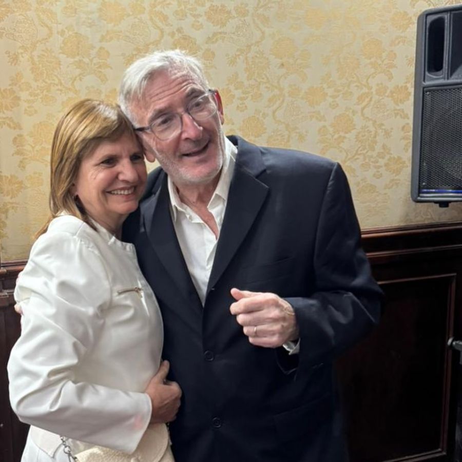 Patricia Bullrich y Guillermo Yanco