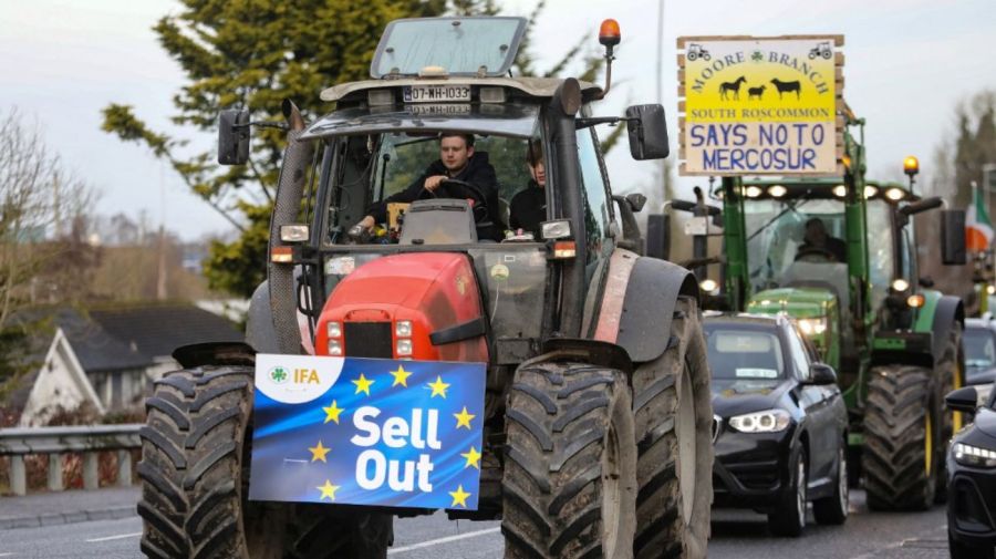 Protestas por el acuerdo UE-Mercosur