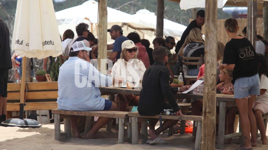 Darío Barassi y su esposa Lucía Gómez Centurión