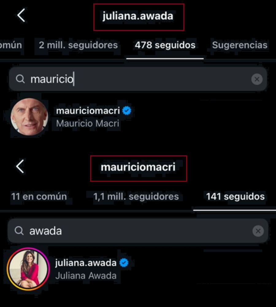 Juliana Awada y Mauricio Macri