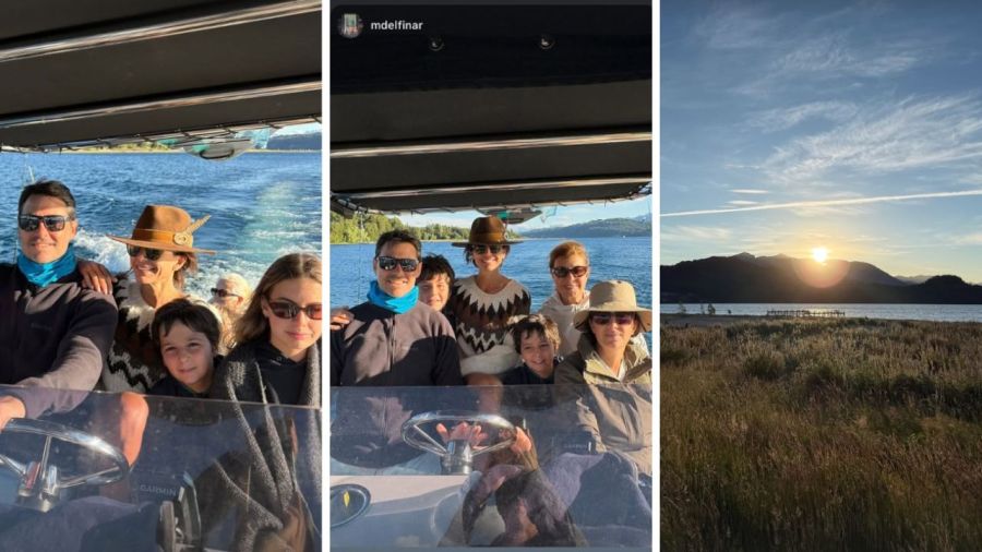 Juliana Awada en la Patagonia