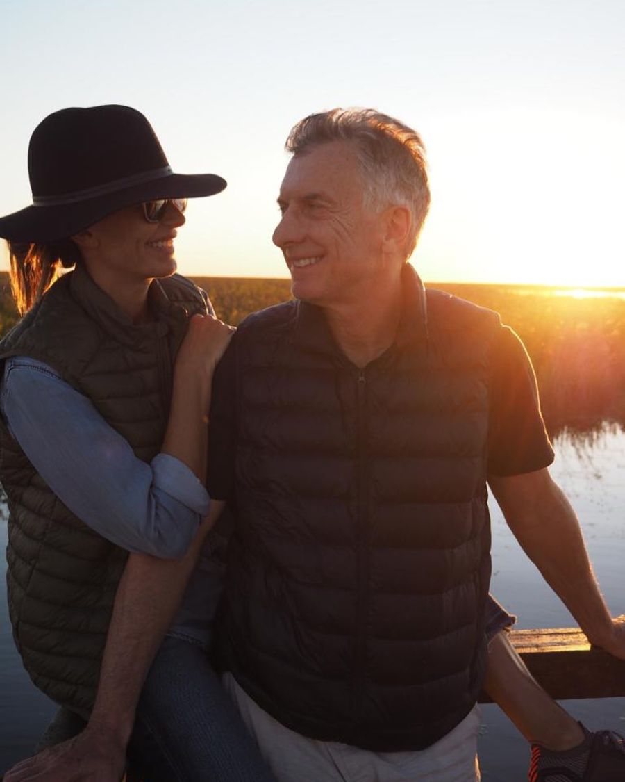 Juliana Awada y Mauricio Macri