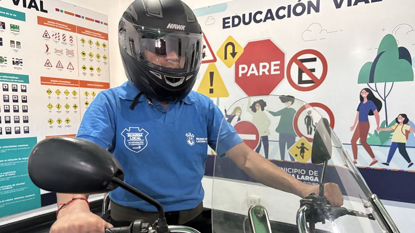 Cascos municipalidad de Laguna Larga