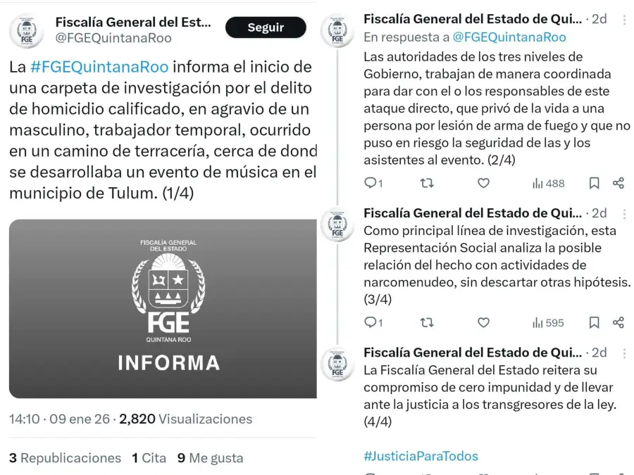 Crimen de un peluquero argentino en Tulum 20260112