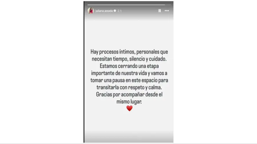 el mensaje de Juliana Awada tras su separación de Mauricio Macri