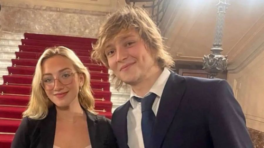 Eugenia Rolón junto con Iñaki Gutierrez