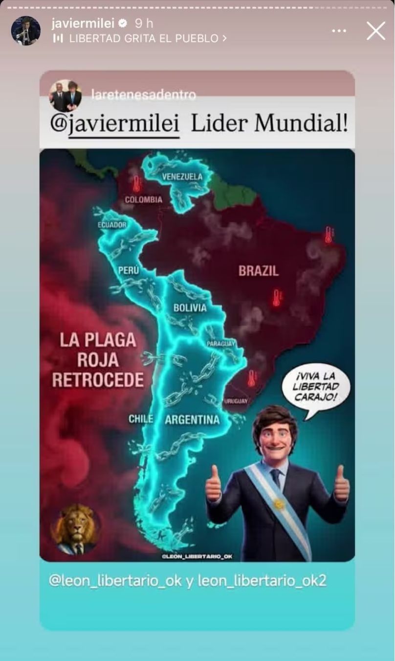 Javier Milei Instagram