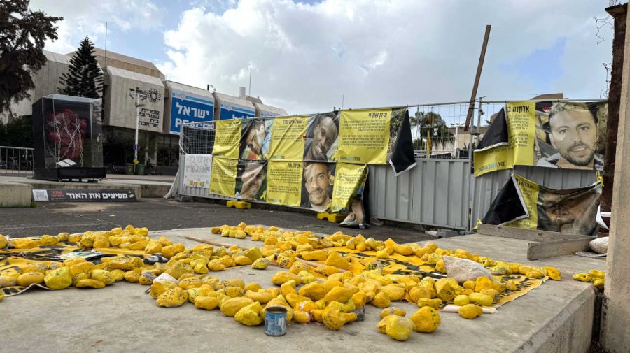 Plaza de los Rehenes en Tel Aviv 20260112