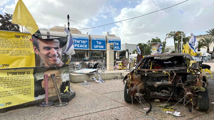 Plaza de los Rehenes en Tel Aviv 20260112