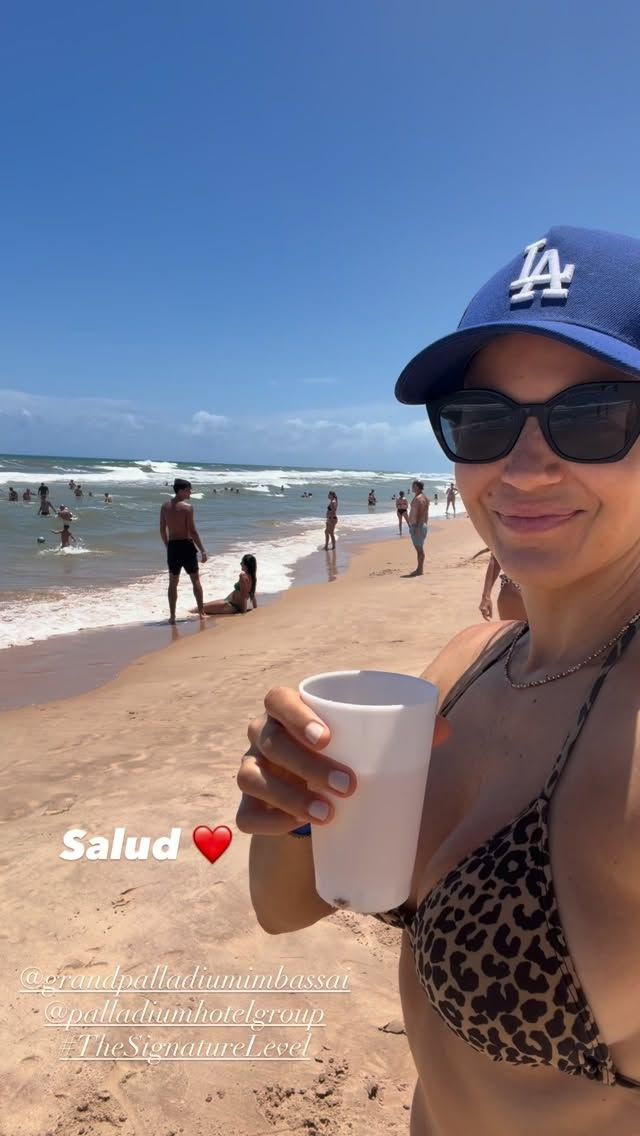 Las vacaciones en Brasil de Marcela Kloosterboer y su familia