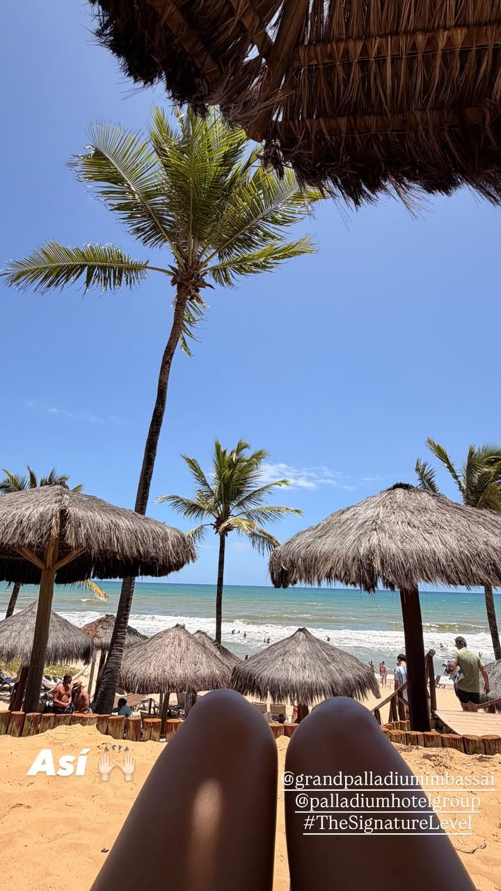 Las vacaciones en Brasil de Marcela Kloosterboer y su familia