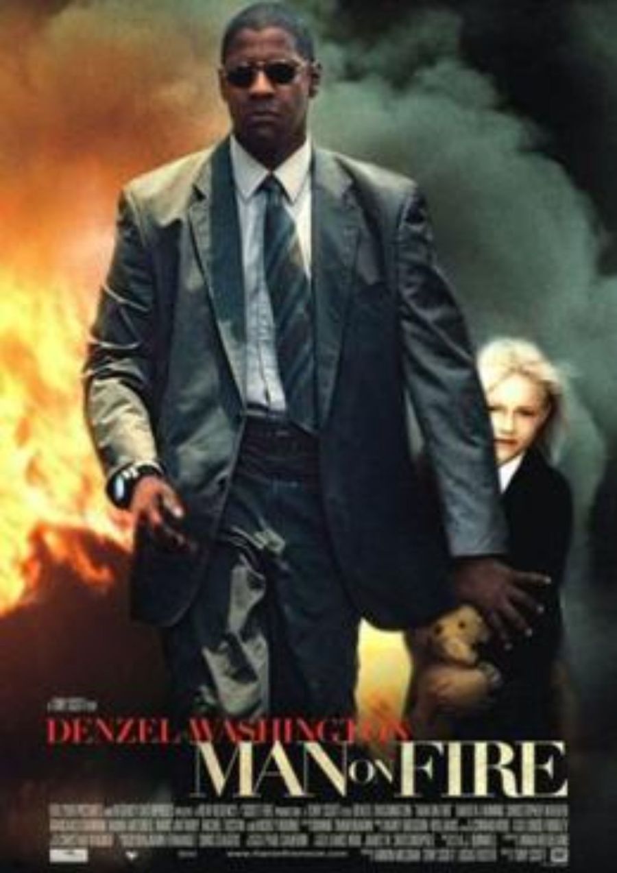 Man on fire