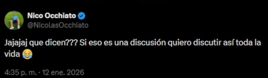 Nico Occhiato y Flor Jazmín Peña