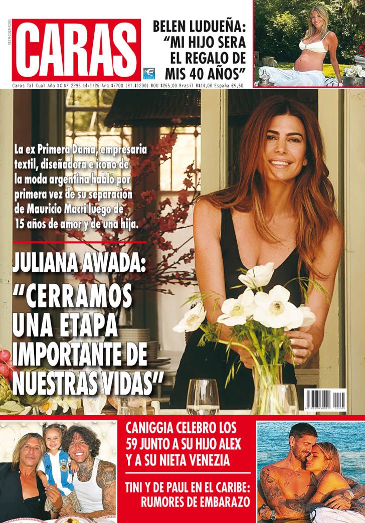 Juliana Awada: Cerramos una etapa importante de nuestras vidas