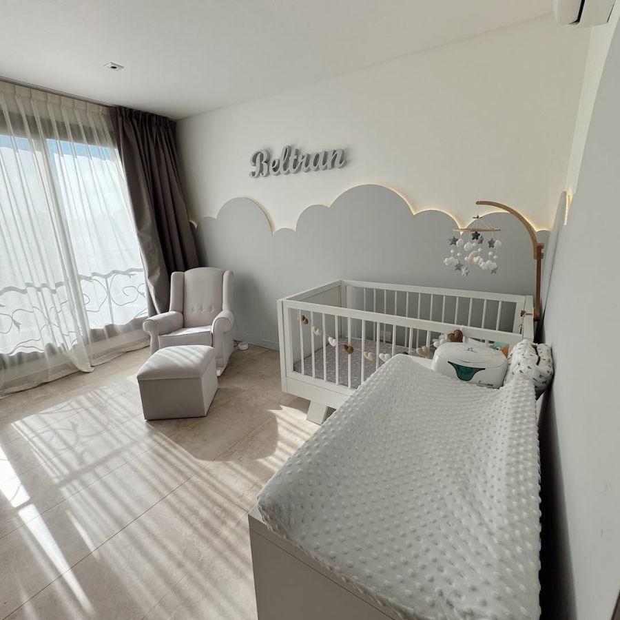 La habitación de Beltrán, el hijo de Alejandro Fantino