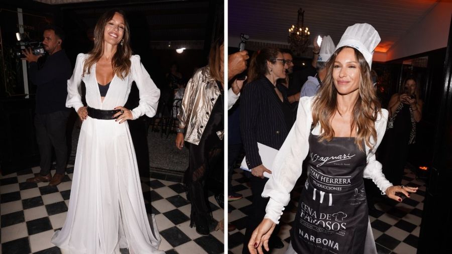 Pampita, Barby Franco y Flor de la V en una cena en Punta del Este