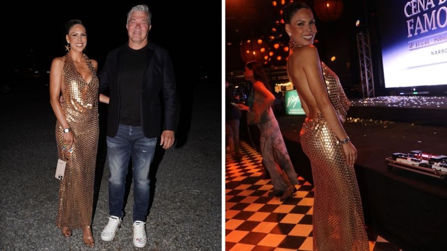 Pampita, Barby Franco y Flor de la V en una cena en Punta del Este