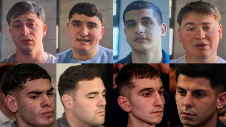 Los ocho condenados por el crimen de Fernando Báez Sosa
