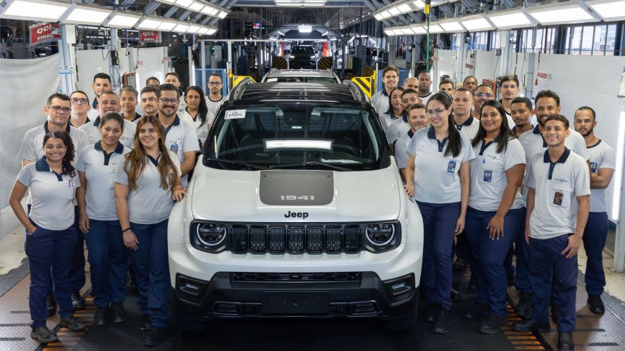 Hito histórico en Brasil: Jeep fabricó la unidad 700.000 del Renegade