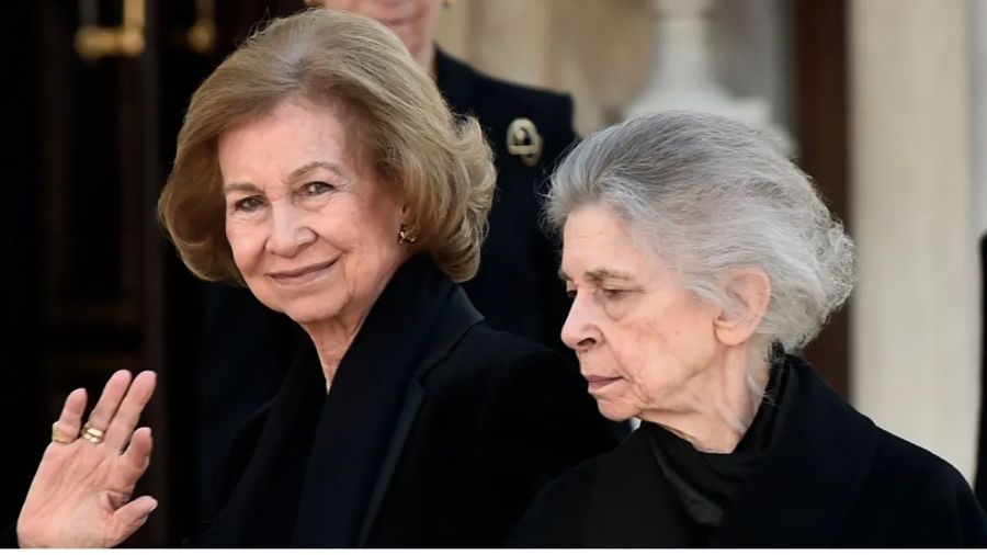 Irene de Grecia y reina Sofía