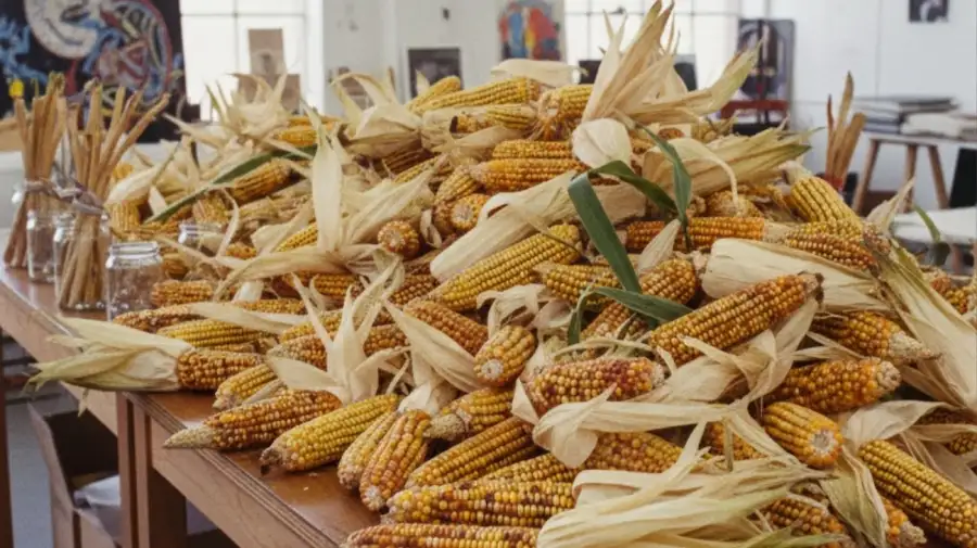 Marta Minujín y Andy Warhol
